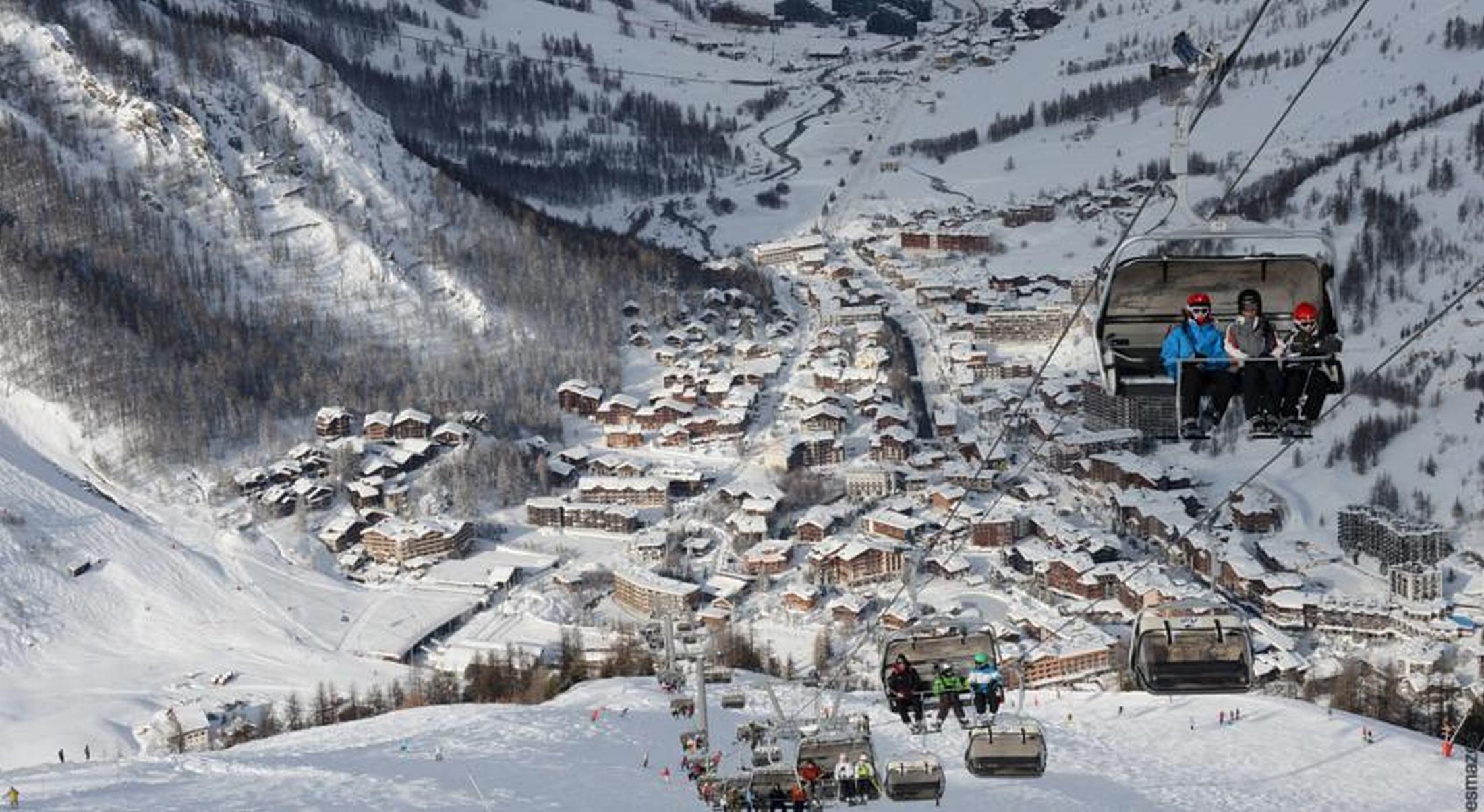 ホテル Chalet Skadi Val-dʼIsère エクステリア 写真