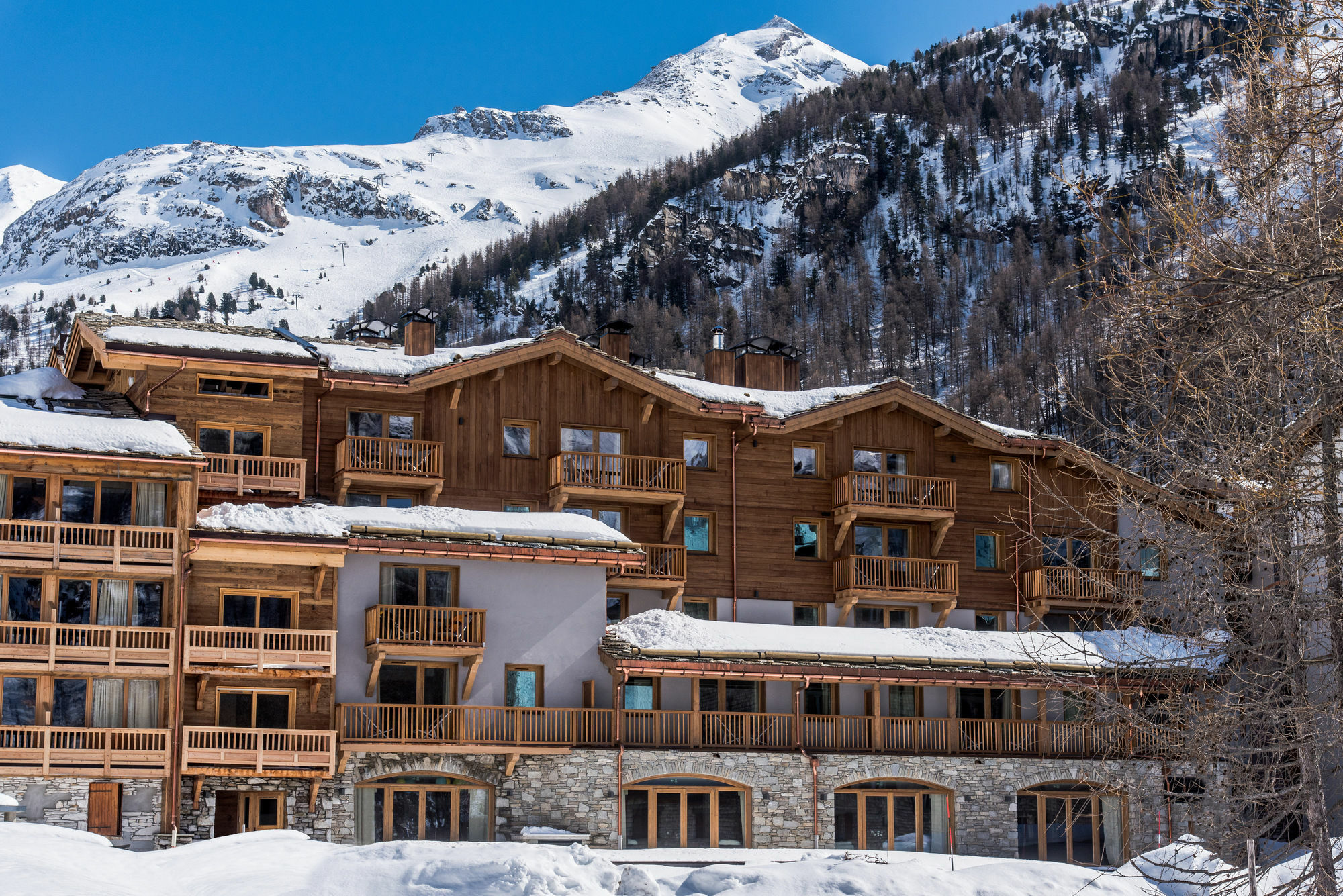 ホテル Chalet Skadi Val-dʼIsère エクステリア 写真