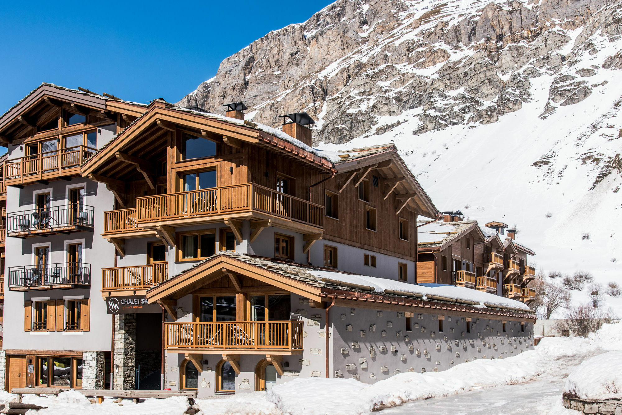 ホテル Chalet Skadi Val-dʼIsère エクステリア 写真